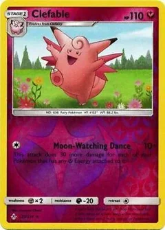 Clefable Reverse Holo 133
