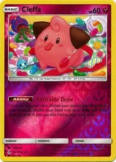 Cleffa Reverse Holo 131