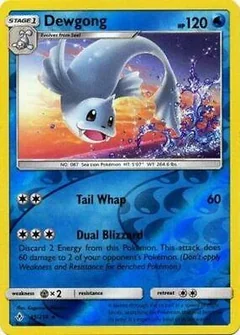 Dewgong Reverse Holo 45