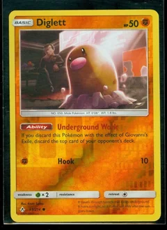 Diglett Reverse Holo 85