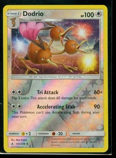 Dodrio Reverse Holo 151