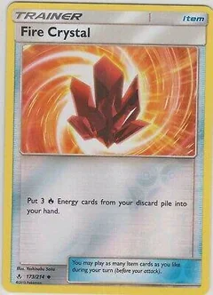 Fire Crystal Reverse Holo 173