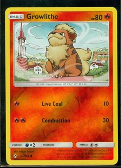 Growlithe Reverse Holo 21