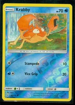 Krabby Reverse Holo 46