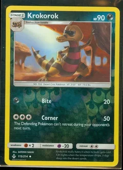 Krokorok Reverse Holo 115