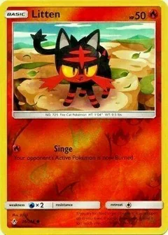 Litten Reverse Holo 26