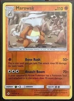Marowak Reverse Holo 91