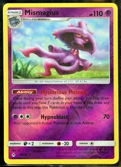 Mismagius Reverse Holo 78