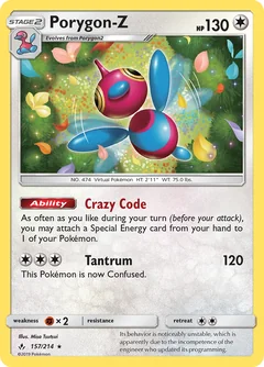 Porygon Z 157