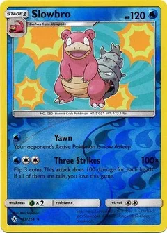 Slowbro Reverse Holo 43