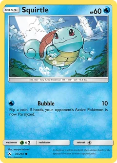 Squirtle Holo 33
