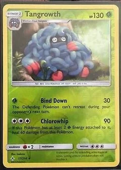 Tangrowth Reverse Holo 17