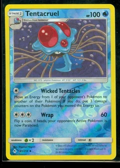 Tentacruel Reverse Holo 41