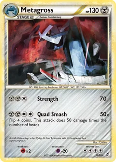 Metagross Reverse Holo 18