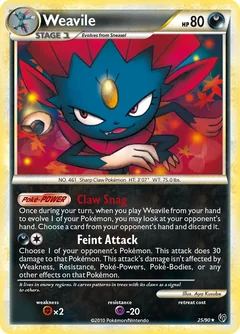 Weavile 25