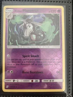 Alolan Marowak Reverse Holo 75