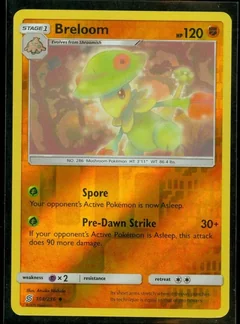 Breloom Reverse Holo 108