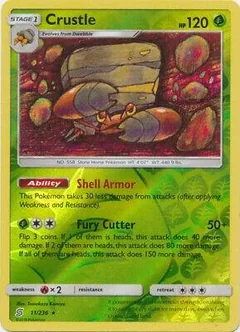 Crustle Reverse Holo 11