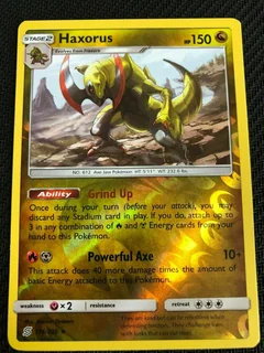 Haxorus Reverse Holo 156