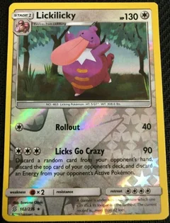 Lickilicky Reverse Holo 162