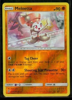 Meloetta Reverse Holo 123