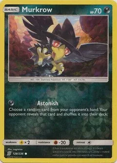 Murkrow Reverse Holo 128