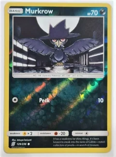 Murkrow Reverse Holo 129