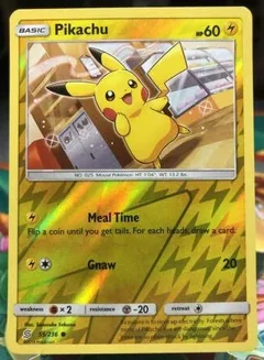 Pikachu Reverse Holo 55