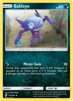 Sableye Reverse Holo 133
