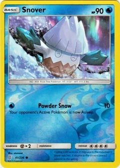 Snover Reverse Holo 41