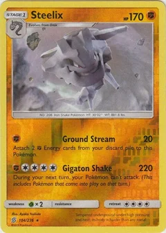 Steelix Reverse Holo 104