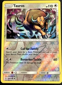 Tauros Reverse Holo 164