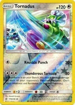 Tornadus Reverse Holo 178