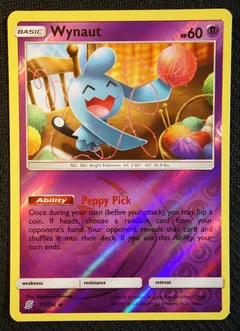 Wynaut Reverse Holo 77