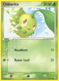 Chikorita Reverse Holo 51