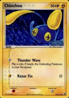 Chinchou Reverse Holo 52