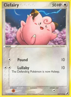 Clefairy Reverse Holo 53