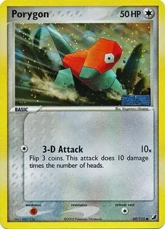 Porygon Reverse Holo 69