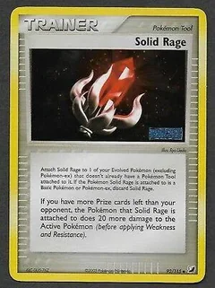 Solid Rage Reverse Holo 92