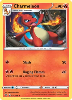 Charmeleon Reverse Holo 24