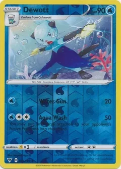 Dewott Reverse Holo 34