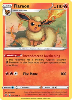 Flareon Reverse Holo 26