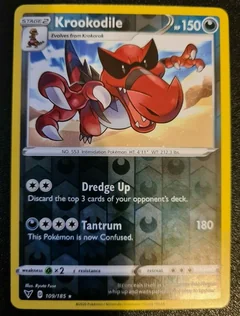 Krookodile Reverse Holo 109