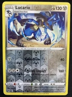 Lucario Reverse Holo 120