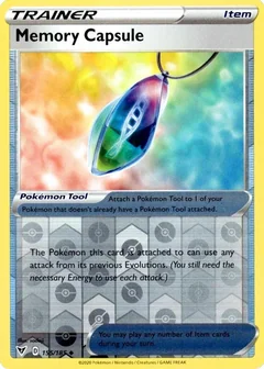 Memory Capsule Reverse Holo 155