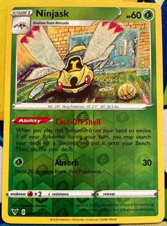 Ninjask Reverse Holo 14