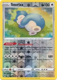 Snorlax Reverse Holo 131