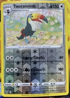 Toucannon Reverse Holo 145