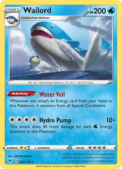Wailord Holo 32