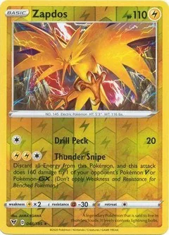 Zapdos Reverse Holo 48